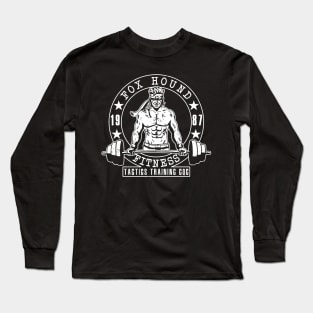 Fox Hound Fitness - b&w Long Sleeve T-Shirt